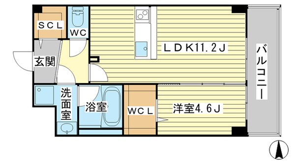 さくら三左衛門堀の物件間取画像